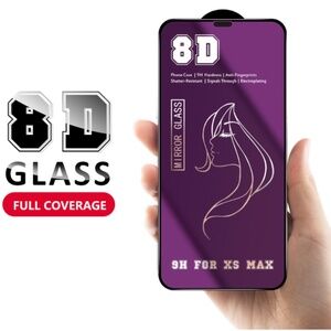 *BRAND NEW* 8d 9h iphone xs max/ 11 pro max mirror glass screen protector (3 pk)